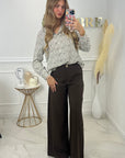 PANTALON LOUNA - CHOCOLAT