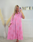ROBE FLEUR - ROSE