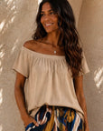 TOP AINA - BEIGE