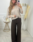 PANTALON LOUNA - CHOCOLAT