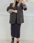 ROBE NINON - CHOCOLAT