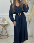 ROBE SELENA - BLEU NUIT
