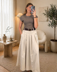 TOP UNI - TAUPE
