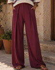 PANTALON POLLY - CERISE