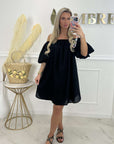 ROBE LÉANE - NOIRE