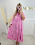 ROBE FLEUR - ROSE