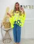 HAUT FILET - JAUNE FLUO