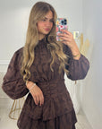 ROBE EVA - FEUILLAGE