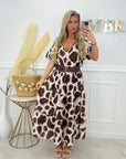 ROBE IMPRIMÉ VACHE