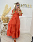 ROBE AMÉLIA - TERRACOTTA