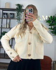 CARDIGAN KLÉA - ÉCRU