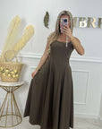 ROBE CLÉA - CHOCO