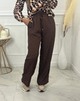 PANTALON LISA - CHOCOLAT