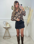 CHEMISIER EMMA - LEOPARD