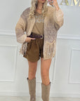 GILET ROSA - BEIGE