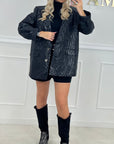 BLAZER SAMIA - NOIR