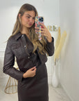 VESTE ROCKLYNE - CHOCOLAT