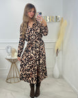 ROBE CHEMISE LÉOPRAD