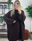ROBE MELINDA - CHOCOLAT