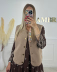 BOLERO REVERSIBLE - CAMEL