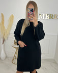 ROBE CAMILLE - NOIR