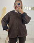 VESTE BRODERIE