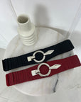 CEINTURE OLIVIA - ROUGE