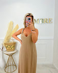 ROBE ALISSON - TAUPE