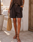 SHORT LOUISE - CHOCO