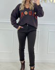 PULL J’ADORE - CHOCOLAT