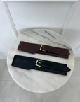 CEINTURE KRIS - CHOCO