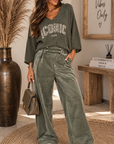 PANTALON ISORA - KAKI