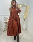 ROBE ELISE - TERRACOTTA
