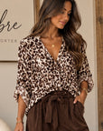BLOUSE LIVIA - CHOCO