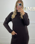 ROBE NINON - CHOCOLAT