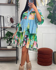 ROBE LIVIA - BLEU