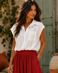 BLOUSE ANDY - BLANC