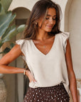 TOP LINA - BEIGE