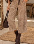 PANTALON FLORA - CAMEL