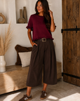 PANTALON ADEL - CHOCO