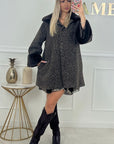 MANTEAU JOCE - CHOCOLAT
