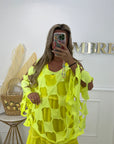 HAUT FILET - JAUNE FLUO
