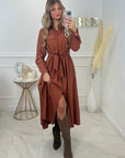 ROBE ELISE - TERRACOTTA