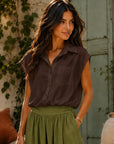BLOUSE ANDY - CHOCO