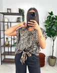 BLOUSE LOU - LÉOPARD