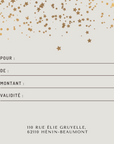 CARTE CADEAU NOËL AMBRE BOUTIQUE