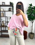 PANTALON LONA - BEIGE