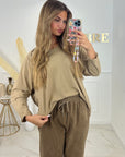 T-SHIRT BÉRÉNICE - CAMEL