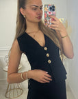 HAUT MADDIE - NOIR