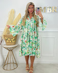 ROBE SUMMER - VERTE